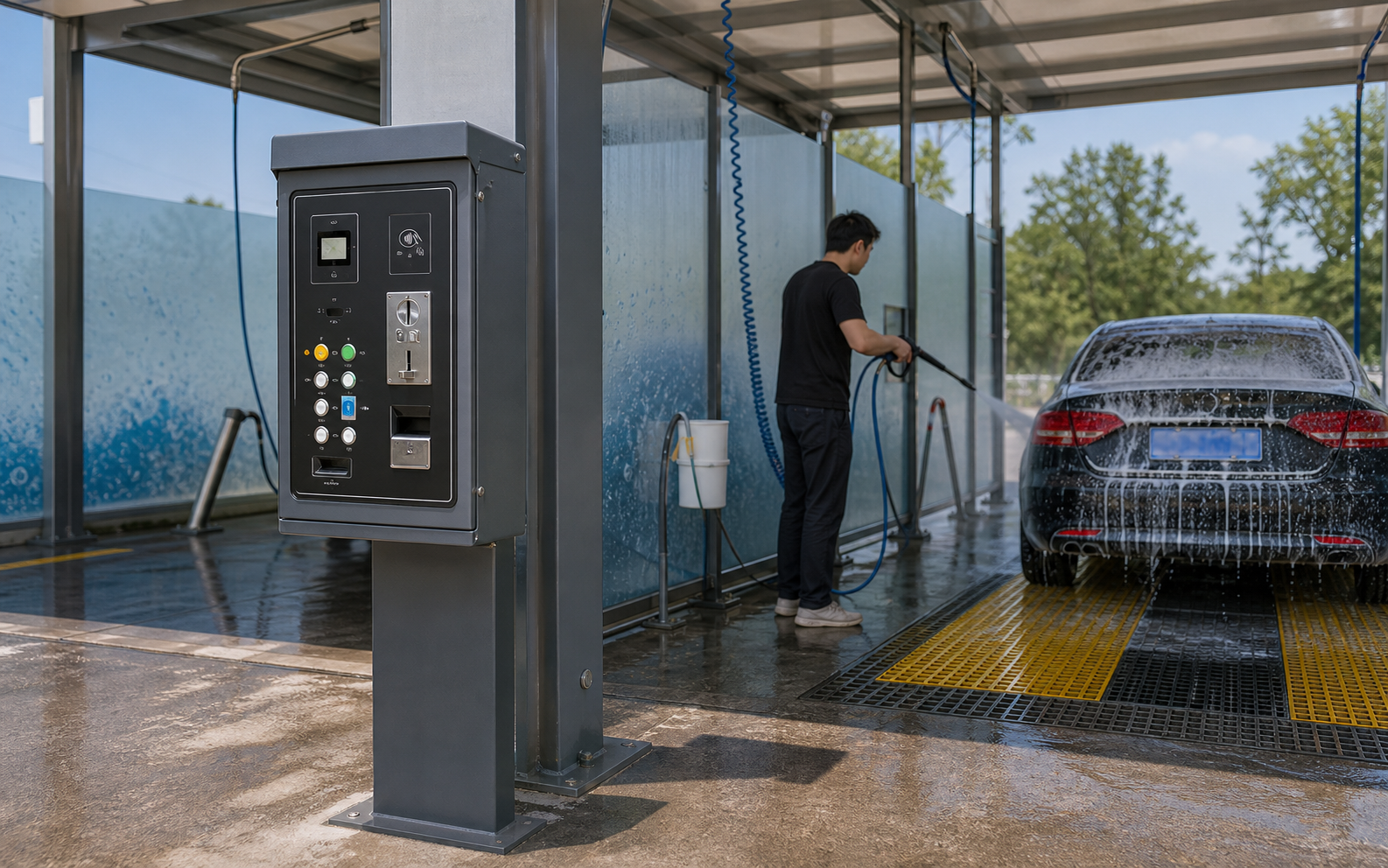 自助洗车